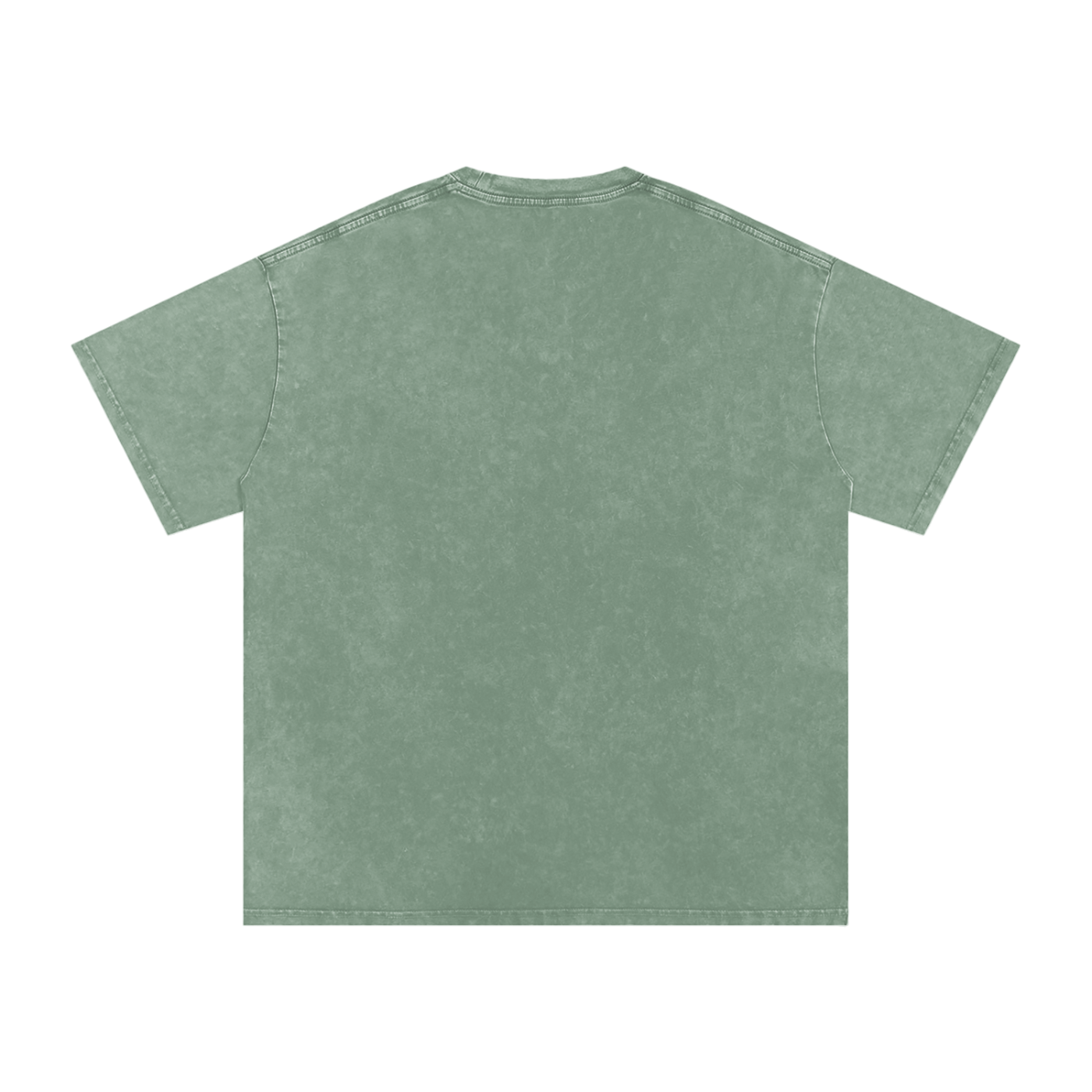 GREETINGS TRAVELER- Snow Washed Oversized Cotton Traveler-Shirt